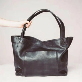 Bolsa luxuosa de couro PU macio para mulheres, bolsas grandes, sacolas vintage, sacola de grande capacidade, feminina, designer